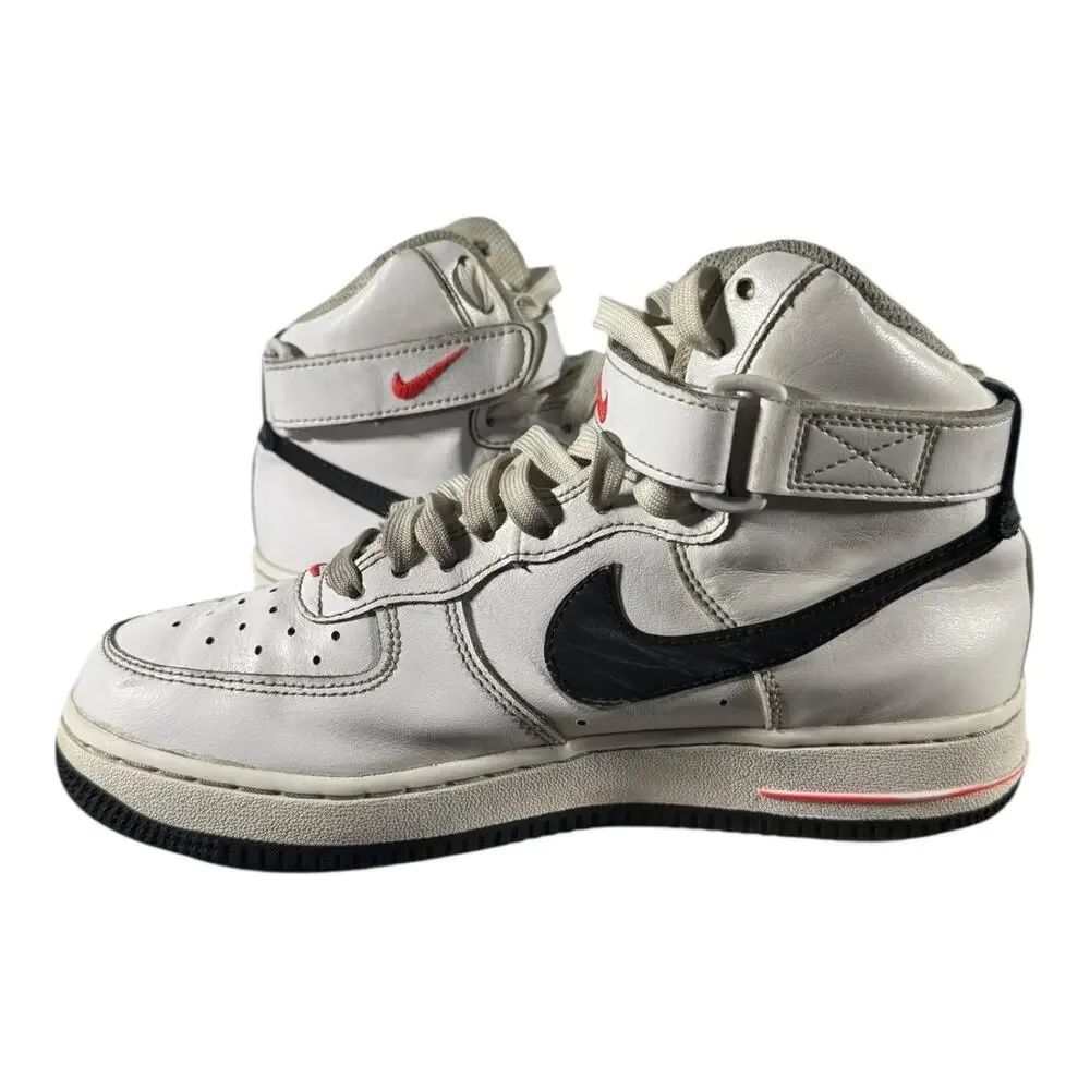 Nike Air Force 1 High Electric White Crimson Black GS 5Y 6.5 wmns max penny